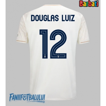 Nottingham Forest Douglas Luiz #12 Tricou Fotbal Replică 2025-26 Barbati Deplasare